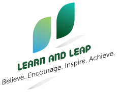 Learn and Leap Logo